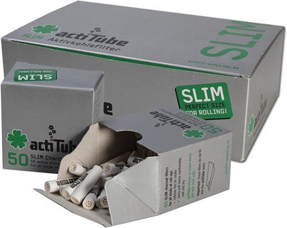 ActiTube Slim Rohr-Filter 7mm 10x 50τμχ