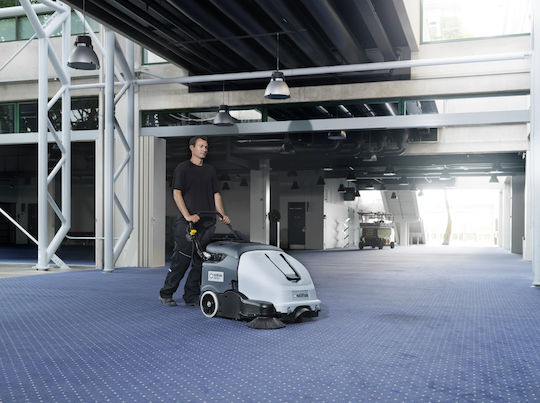 Nilfisk SW900 Σάρωθρο Μπαταρίας με Κάδο 60Lt 60cc
