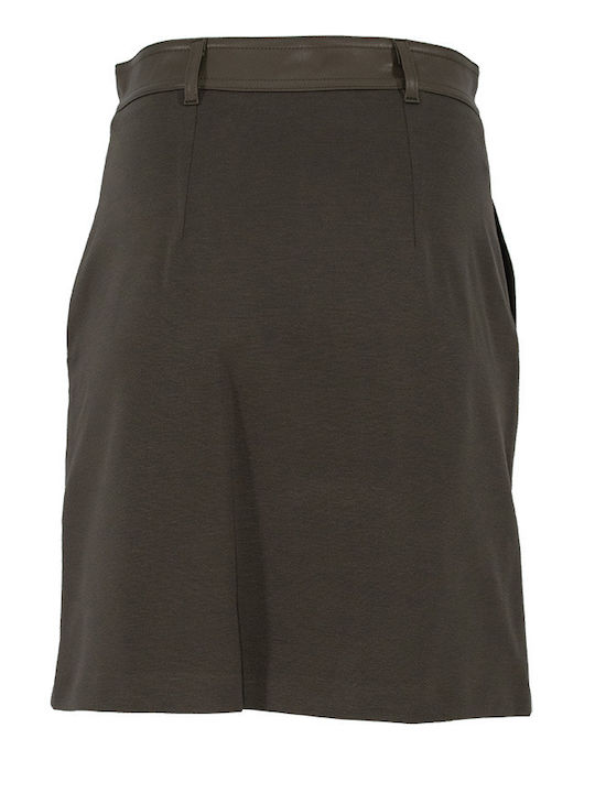 Intimo Khaki Mini Skirt