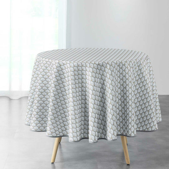 Rotunda Stain Resistant L-C Artchic Blanc 180x180cm