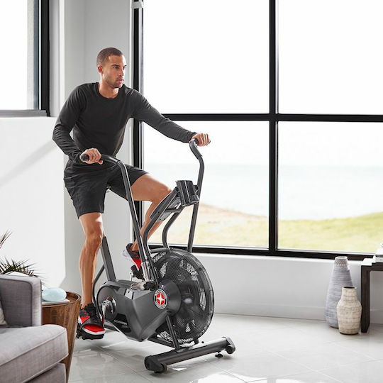 Schwinn Airdyne AD6 Όρθιο Ποδήλατο Γυμναστικής με Αντίσταση Αέρα και Ροδάκια