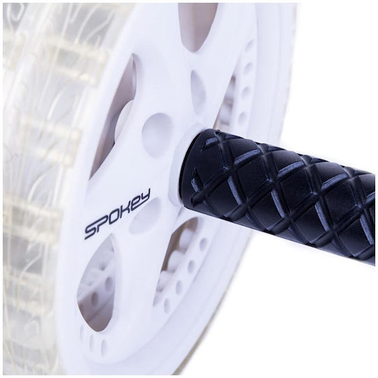 Spokey Twin B II Double Roller 920981 Ρόδα Κοιλιακών Μαύρη