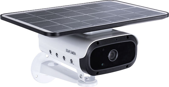 GloboStar 86047 IP Surveillance Camera Wi-Fi Full HD 1080p Waterproof Battery Powered with Microphone