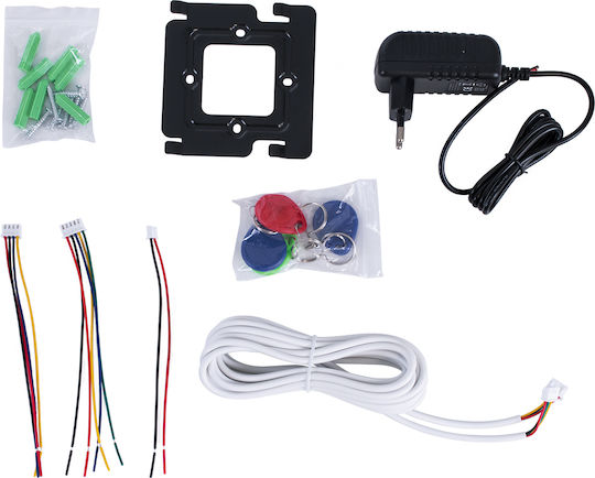 GloboStar Wireless Video Intercom Set Wi-Fi Black