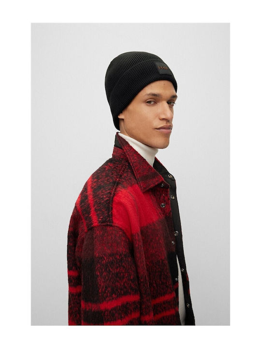 Foxxy Knitted Beanie Cap Black