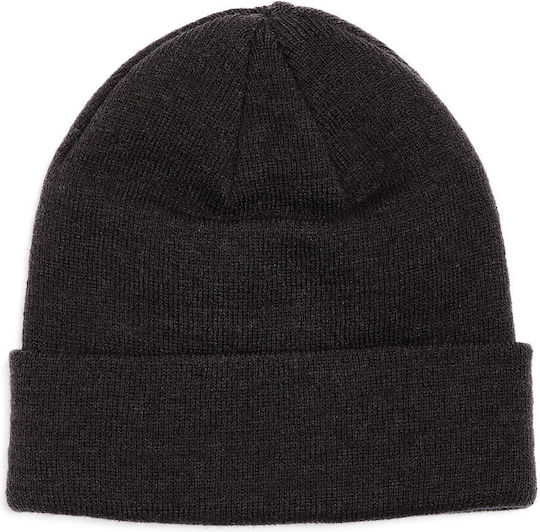 222.EU03.19 Beanie Unisex Beanie Knitted in Black color