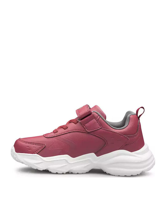 Memory Abel Παιδικά Sneakers με Σκρατς Μπορντό