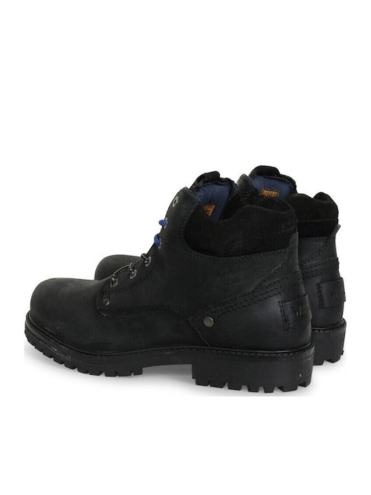 Yuma Leather Black Boots Anatomical