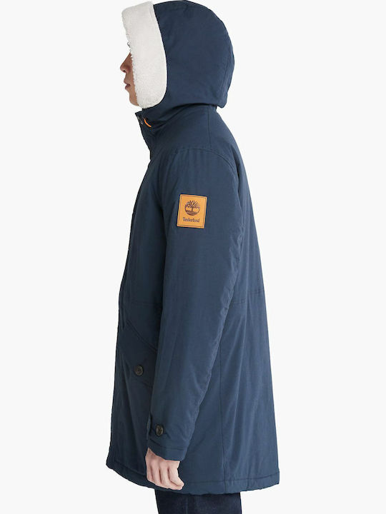 Kelsey Winter Jacket Parka Navy Blue