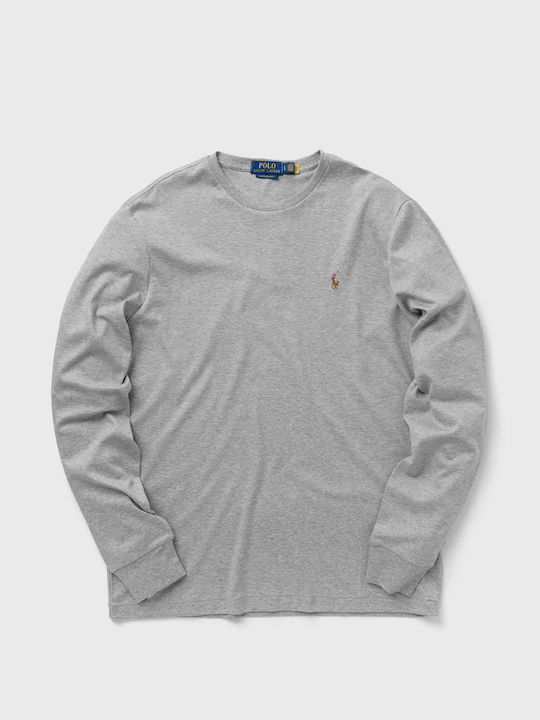 Men's Long Sleeve Blouse Gray