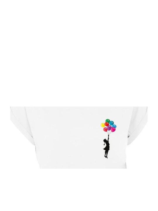 Damen T-Shirt Weiß