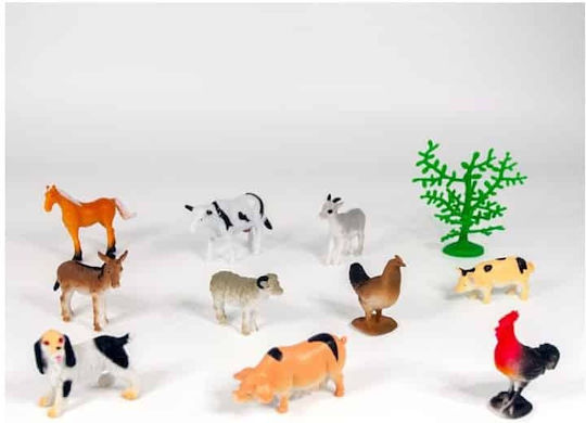 Gama Brands Gama Brands Tube Set Various Farm Animals