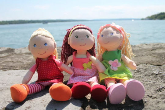 Haba Annelie Stoffpuppe 30cm.