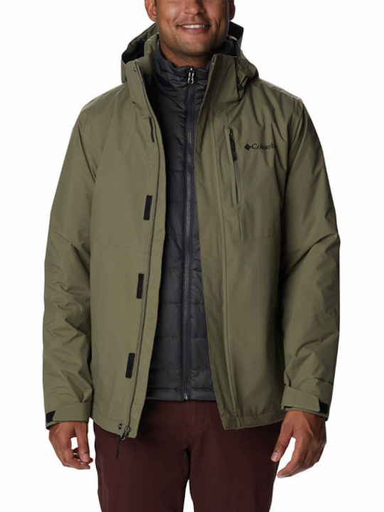 Element Blocker II 3 in 1 Winter Jacke Wasserdicht und Winddicht Grün