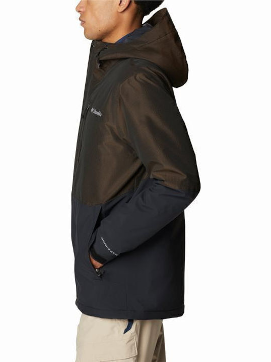 Columbia Winter District WO0974-008 Ανδρικό Μπουφάν για Σκι & Snowboard Μαύρο