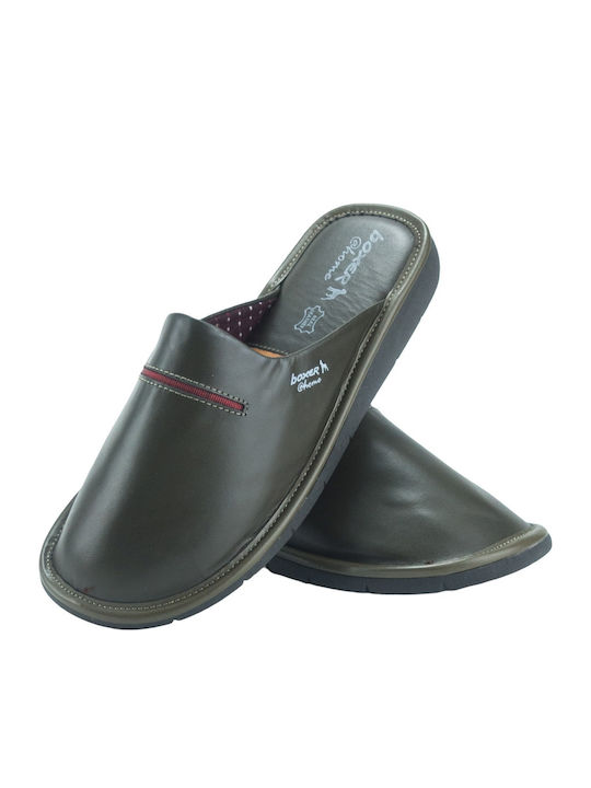Men's Slipper Khaki 18032 10-012
