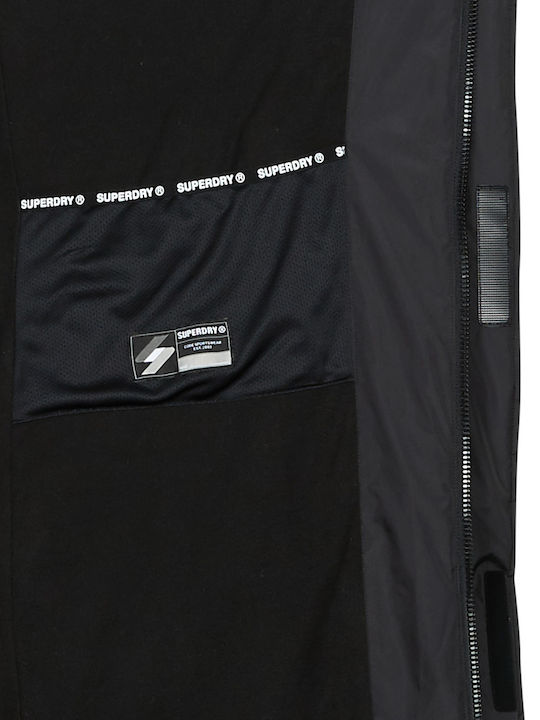 LONGLINE Winter Jacket Puffer Black
