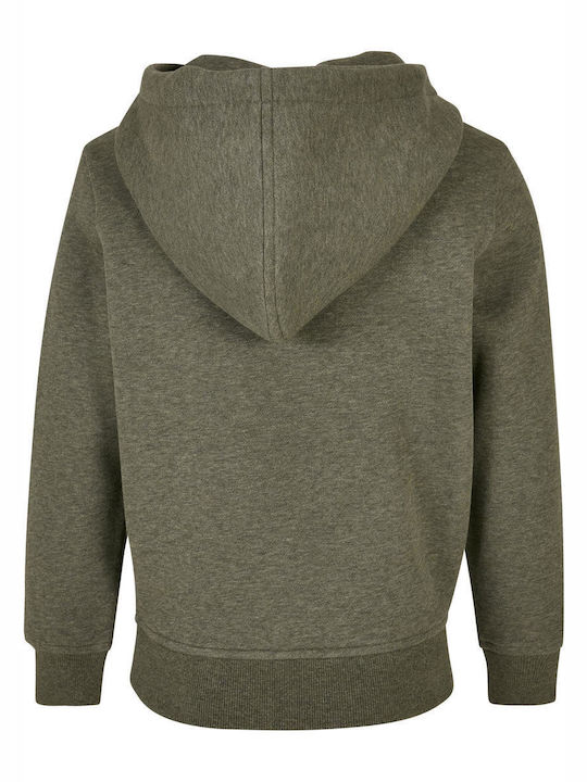 Urban Classics Kids Sweatshirt with Hood and Pocket Gray