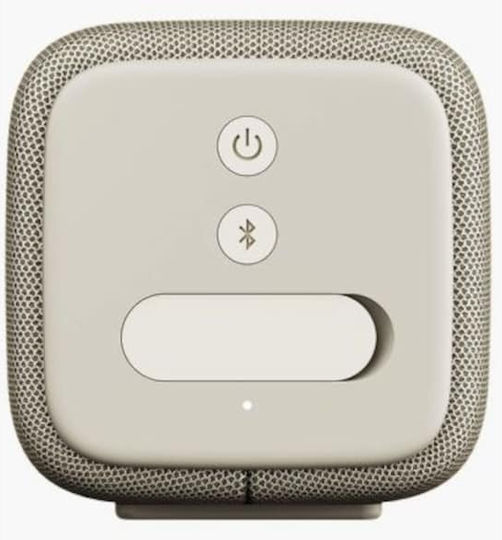 Fresh 'n Rebel Rockbox Bold S Impermeabil Boxă Bluetooth 5W cu Durată de Baterie până la 12 ore Bej