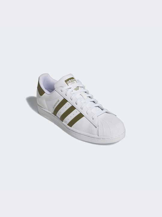 Adidas Superstar Sneakers Cloud White / Focus Olive
