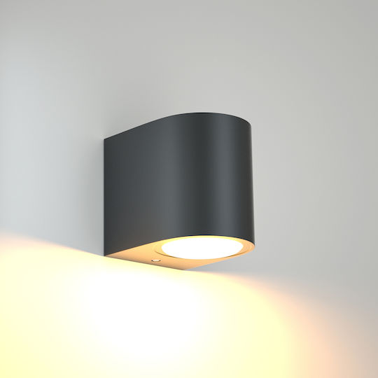 Inlight Spot de exterior montat pe perete GU10 IP54 9x8x8εκ.