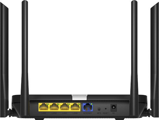 Cudy X6 v1 Ασύρματο Router Wi‑Fi 6 με 4 Θύρες Gigabit