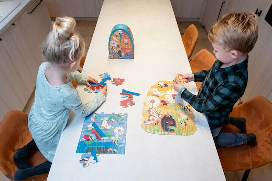 Puzzle Pentru Copii Bee In & Out Pentru 4+ Ani 40 Piese Scratch Europe