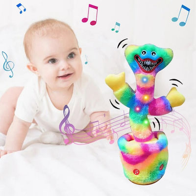 Plush Huggy Wuggy Killy Willy with Motion & Sound Black for 4+ Years 32 cm