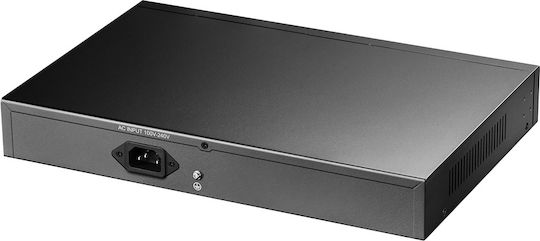 Cudy FS1018PS1 v1 Negestionat L2 PoE+ Switch cu 16 Porturi Ethernet și 1 Port SFP