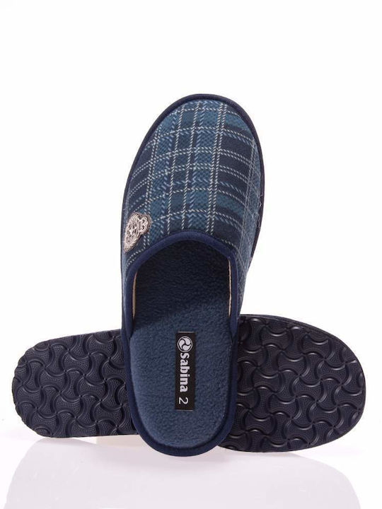 SABINA SA140 BLUE SLIPPERS