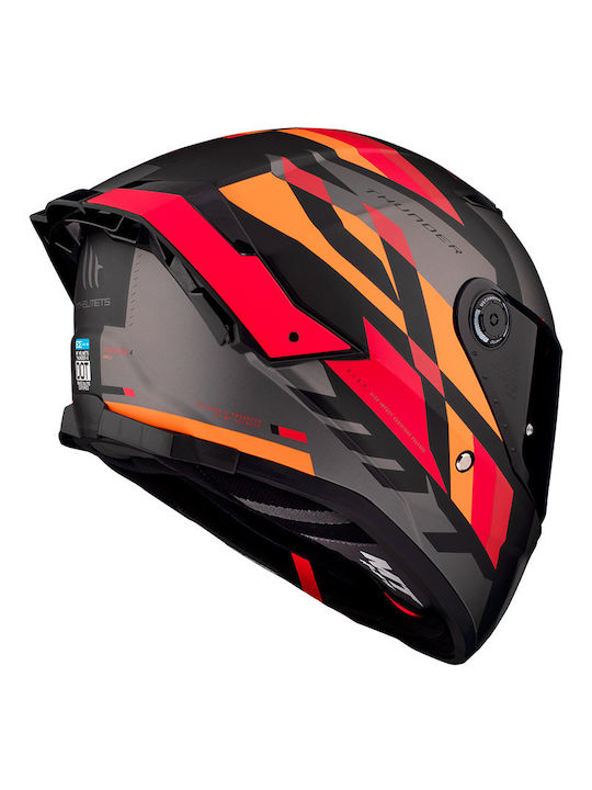 MT Thunder 4 SV Full Face Helmet ECE 22.06 / DOT 1500gr