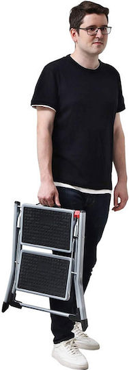 Songmics Step Ladder iron 2 Stair