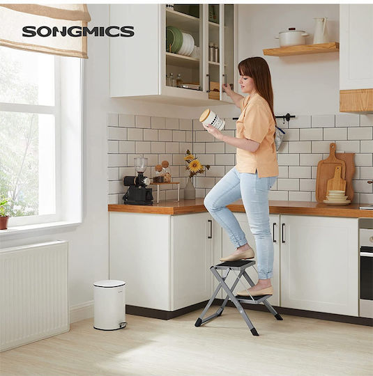Songmics Step Ladder iron 2 Stair