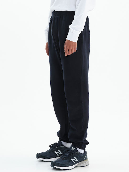 Basehit Men's Sweatpants with Rubber Navy Blue