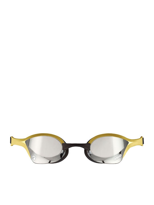 Arena Cobra Ultra Swipe Swimming Goggles Adults with Anti-Fog Lenses Yellow