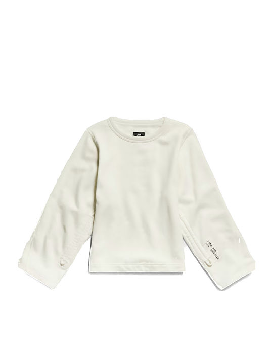 Baumwoll Langärmelig Weiß Damen Bluse