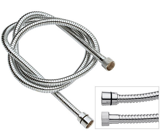 Remer 333CNXES100 Duschschlauch Spirale Inox 100cm Silber