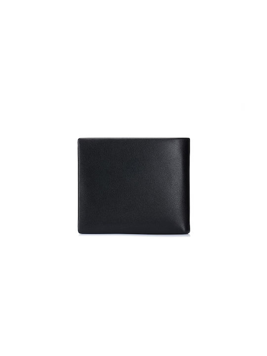 Bull Captain Men's Leather Wallet with RFID Black