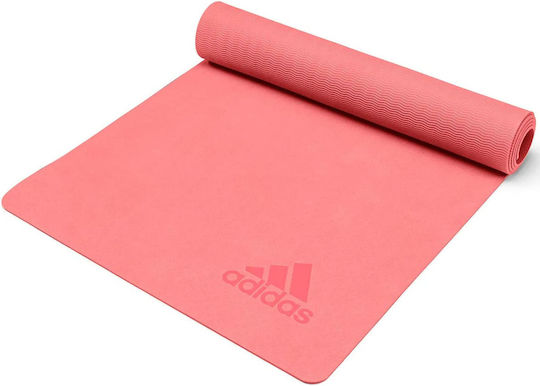adidas Premium Klappbare Trainingsmatte Yoga Glow Rosa (176x61x0,5cm)