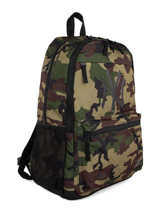 New Era New York Yankees Delaware Schulranzen Rucksack Junior High-High School in Khaki Farbe 22Es