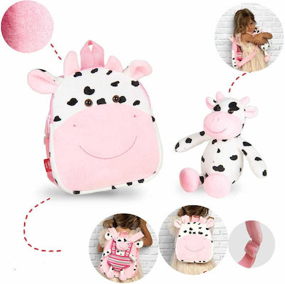 Perletti Connie Cow Schulranzen Rucksack Kindergarten in Rosa Farbe