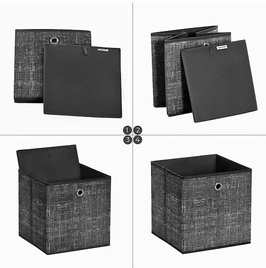 Songmics Stoff Aufbewahrungsboxen 6 Stück Songmics Stoff Aufbewahrungsboxen 6 Stück