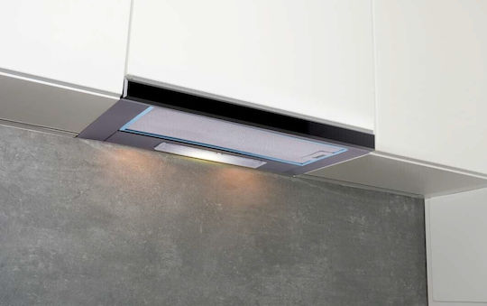 Proff Airmax 7062B Sliding Vent Hood 60cm Black