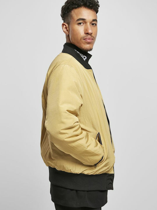 Winter Jacket Bomber Golden Sand