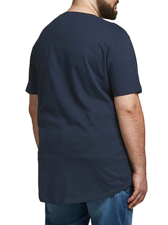 Jack & Jones T-shirt Bărbătesc cu Mânecă Scurtă sacou bleumarin