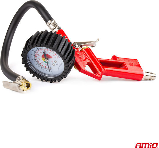 AMiO Analog Tire Pressure Gauge