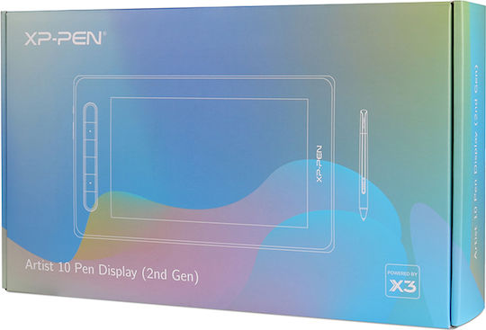 XP-Pen Artist 10 2nd Gen Γραφίδα Σχεδίασης με Όθονη FHD 10.1"