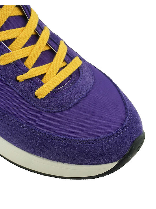 Alpha Vintage Herren Sneakers Lila