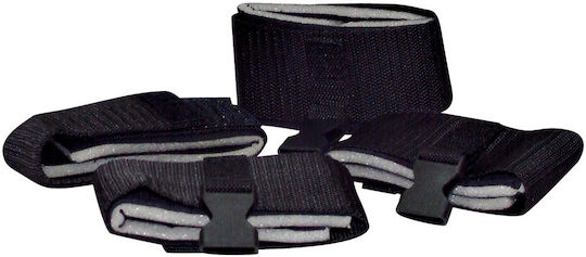 You2Toys Bad Kitty Bed Shakles 4pcs Σετ για Δέσιμο στο Κρεβάτι σε Μαύρο Χρώμα 4τμχ
