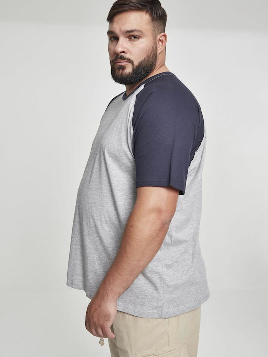 Contrast T-shirt Navy / Grey